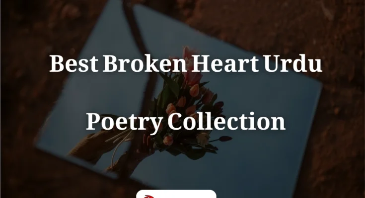 2 line heart broken shayari in Urdu with deep emotions