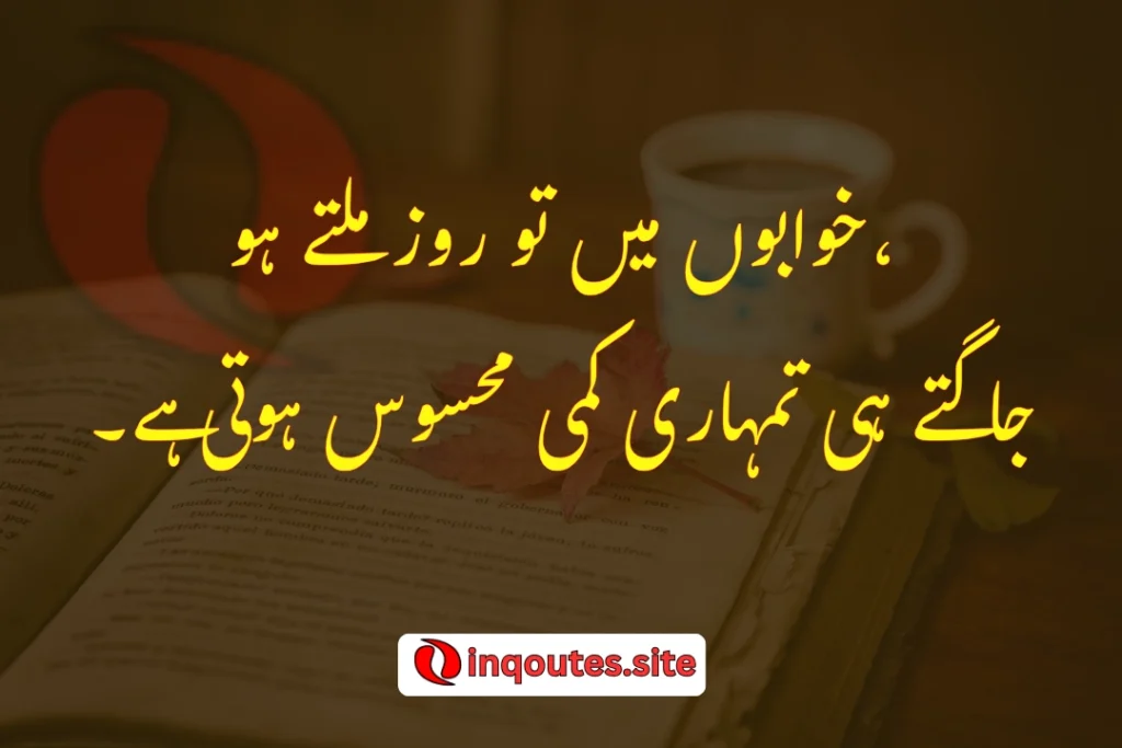 Sad Urdu poetry in Roman and Urdu text styled with soft lighting