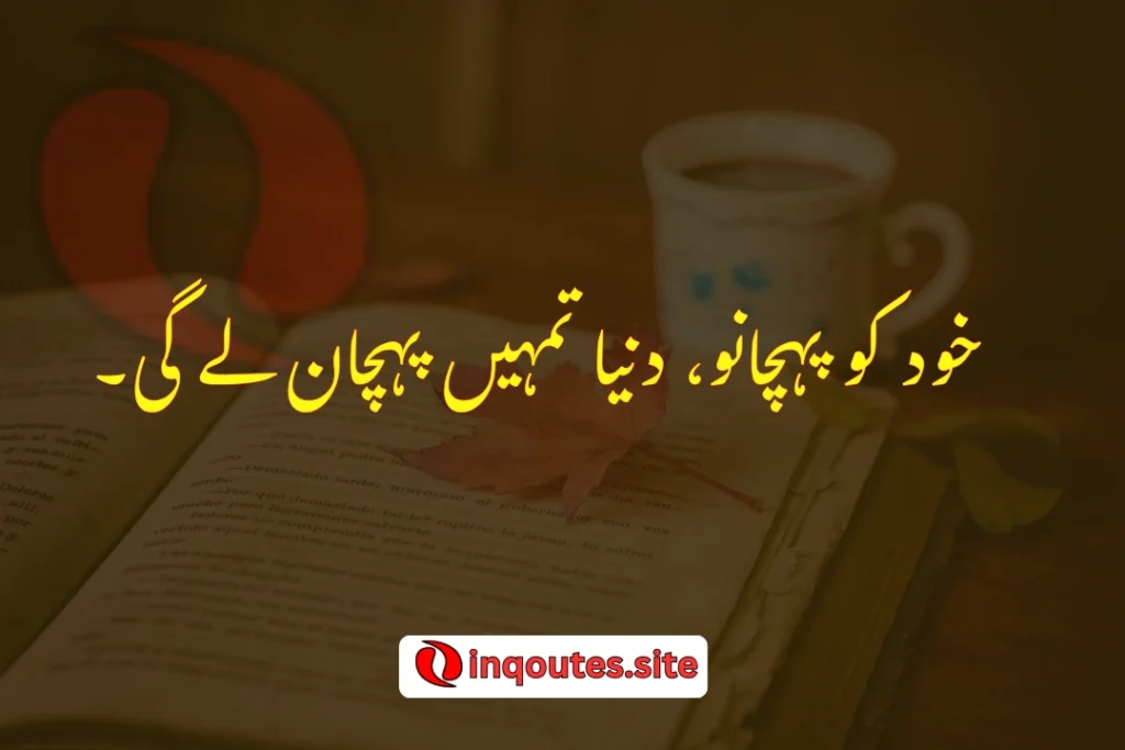 Urdu poetry line about patience and strength
