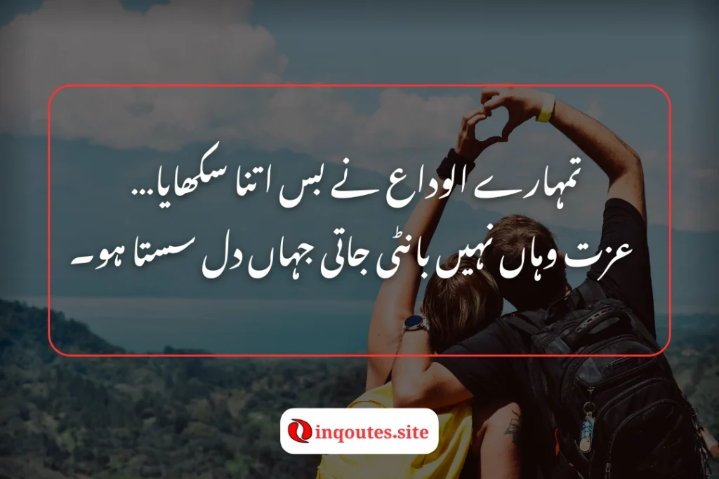 Tumhare alvida ne bas itna sikhaya…